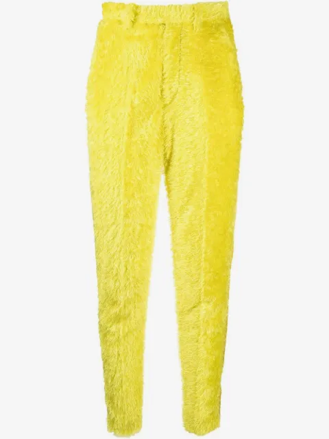 Undercover textured high-waisted  trousers 