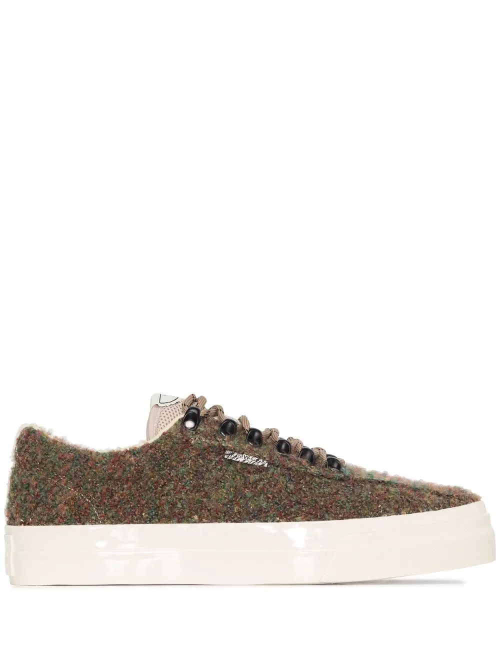 

Stepney Workers Club Dellow textured sneakers - Green