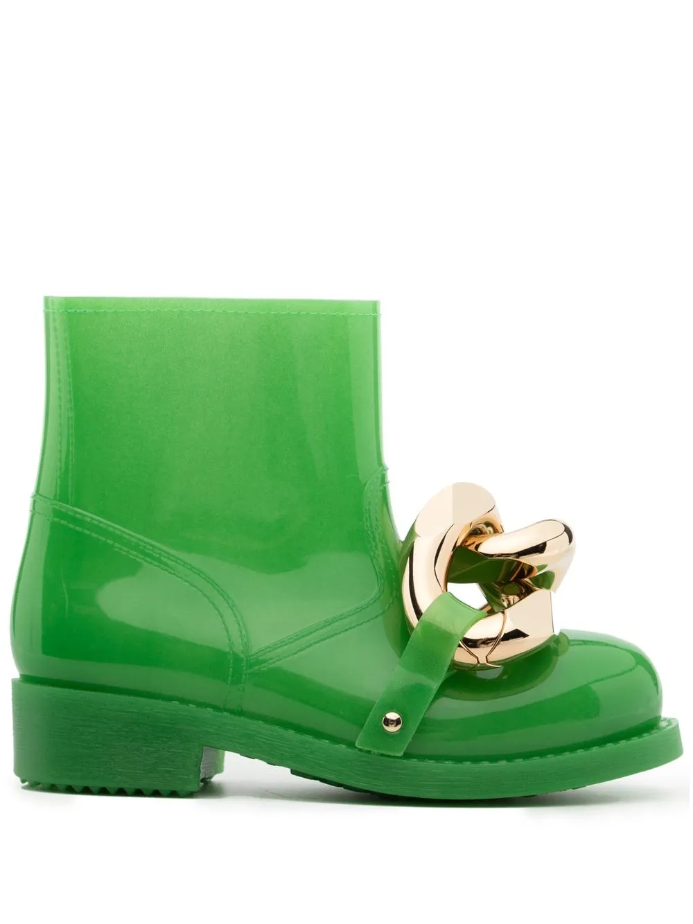 

JW Anderson Chain rain boots - Green