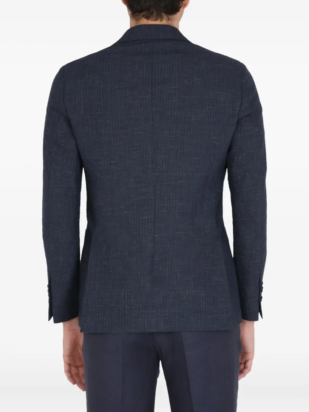Lardini Single-breasted Jacket In Black