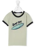 Bonpoint graphic-print cotton T-shirt - Green