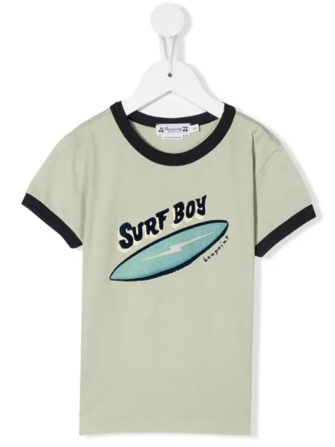 Bonpoint playera con estampado gráfico