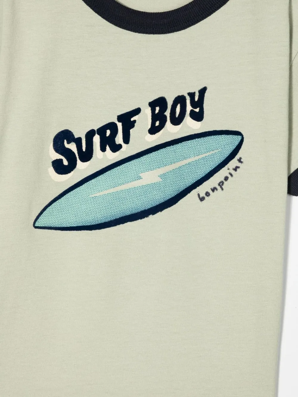  Bonpoint T Shirt Mit Grafischem Print   Grün 
