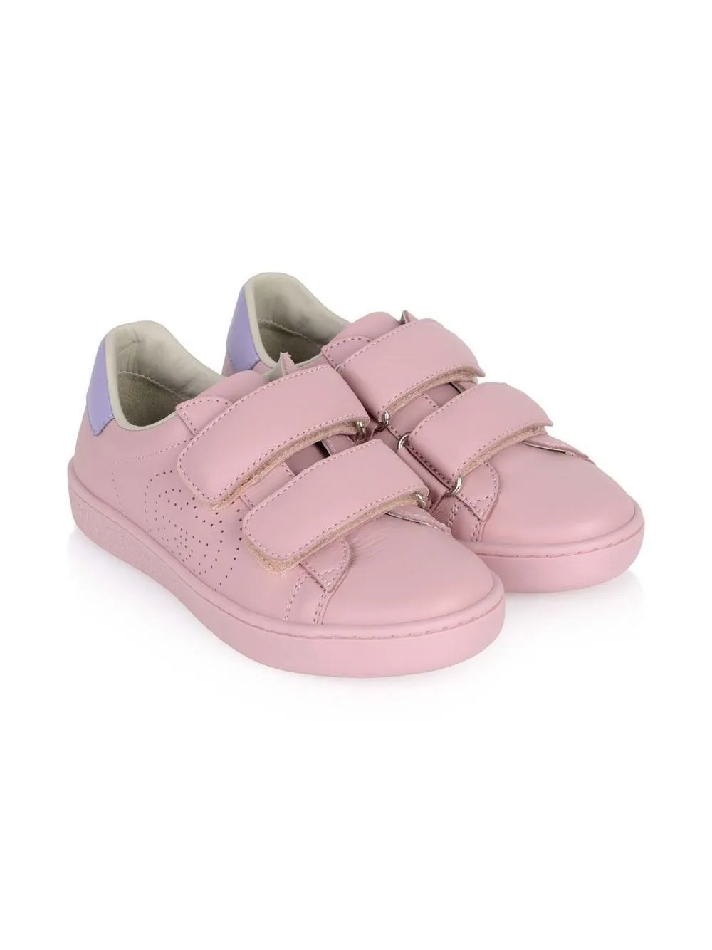 

Gucci Kids tenis con cierres autoadherentes - Rosado