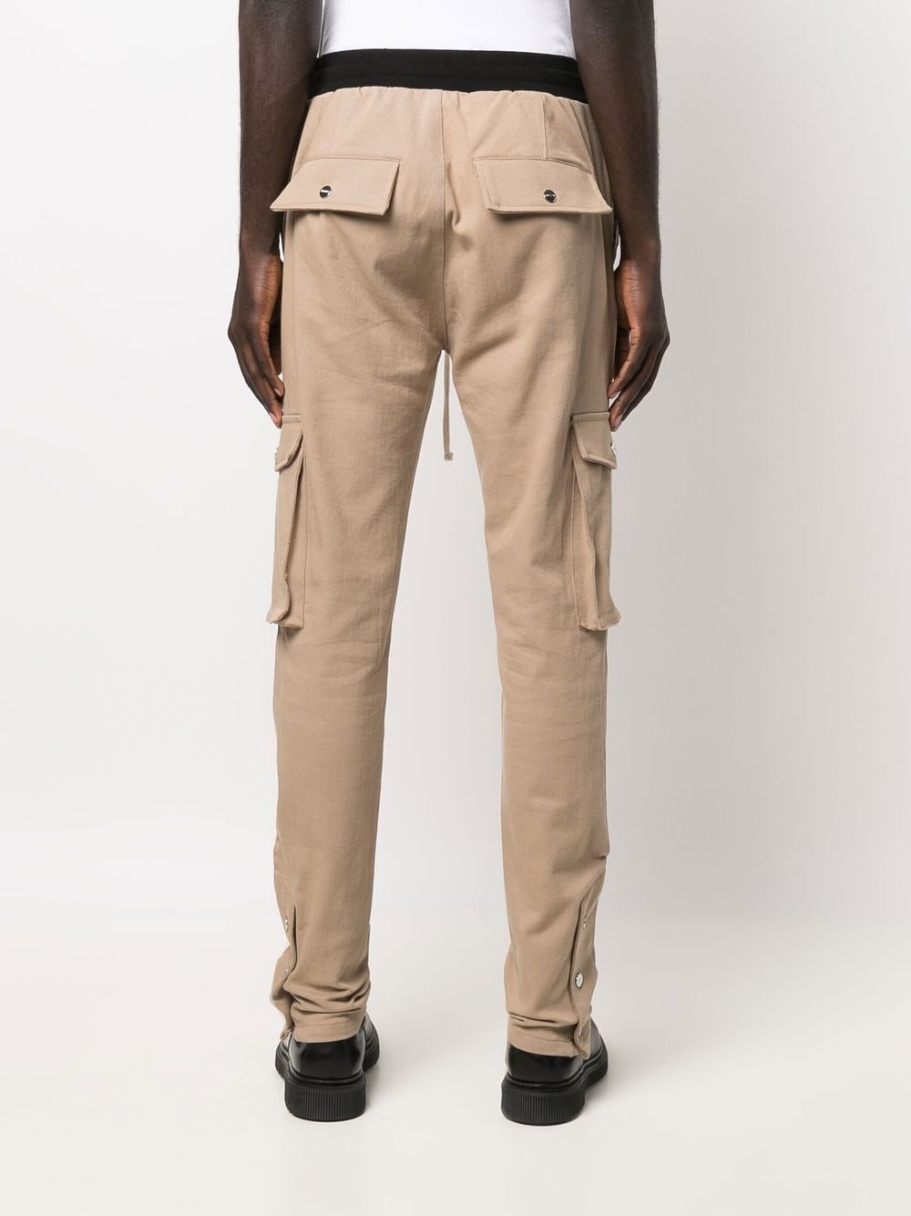 Shop Mouty Cargo-pocket Tapered Trousers In Nude