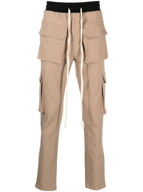 MOUTY pantalones cargo tapered