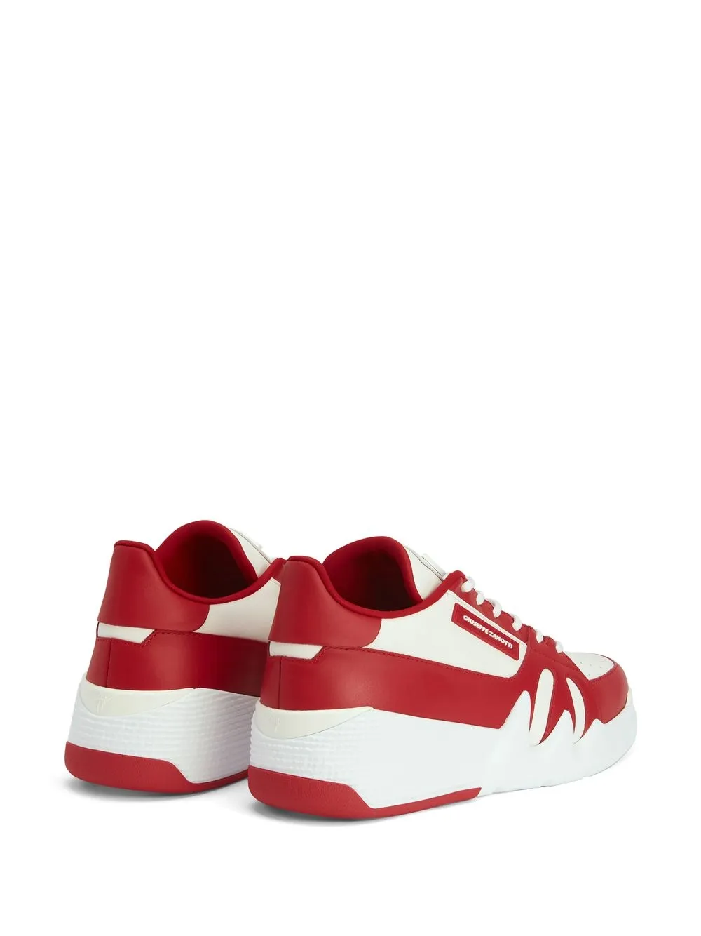Giuseppe Zanotti Talon lace-up sneakers Red