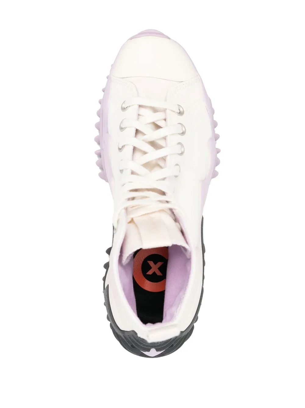 Converse Run Star Motion Sneakers In White Canvas In Weiss