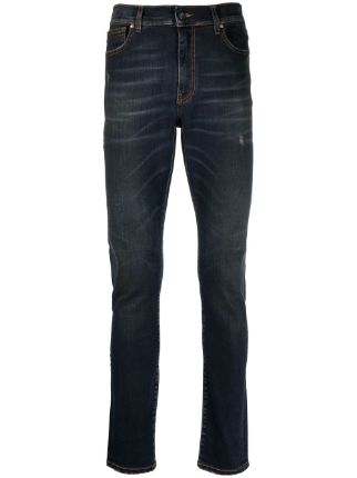 Salvatore Santoro slim-cut cotton-blend Jeans - Farfetch