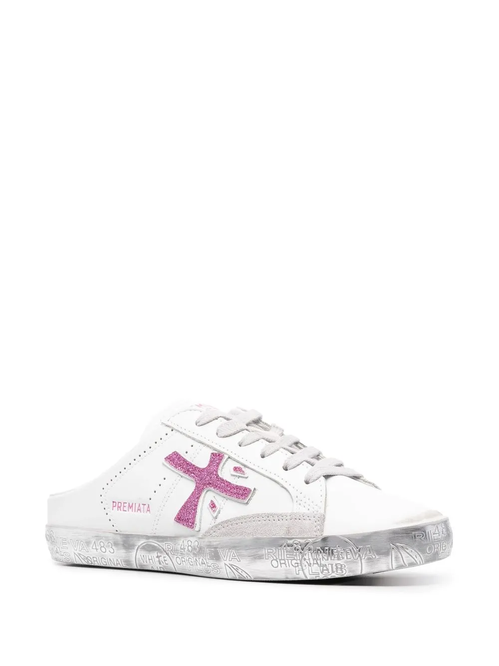 Premiata Stevend leather mules | Heeled Mules | Image 2