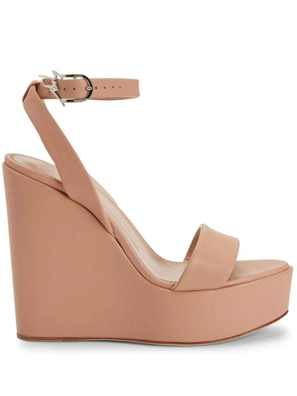 

Giuseppe Zanotti Maribel platform wedge sandals - Neutrals