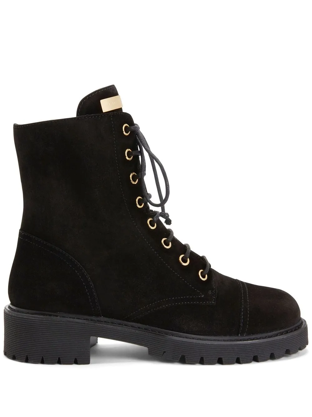 

Giuseppe Zanotti Thora lace-up ankle boots - Black