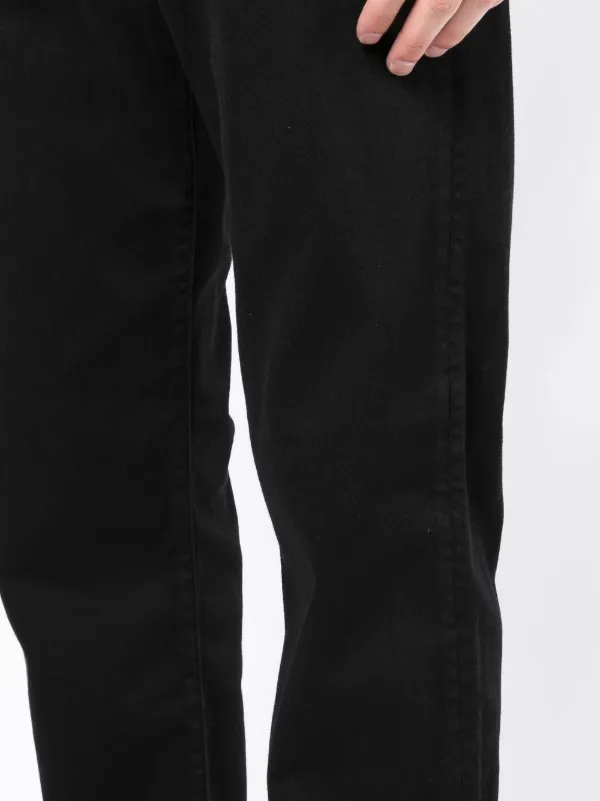 Emporio Armani ストレートジーンズ | ブラック | FARFETCH JP