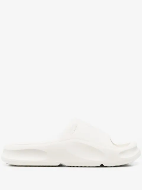 Heron Preston square-toe sliders