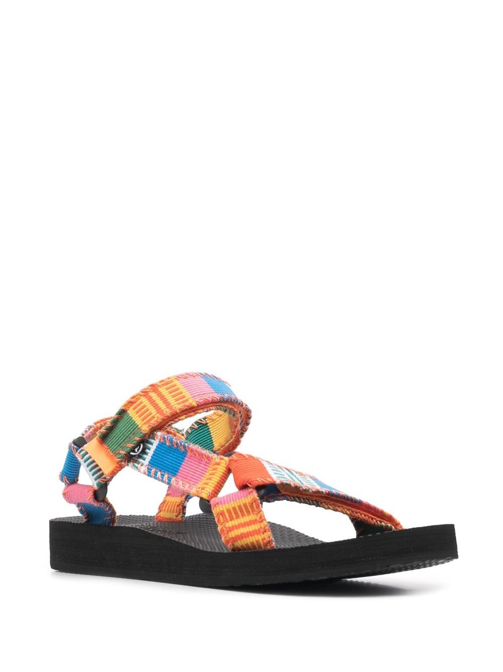 Arizona Love Trekky sandalen met colourblocking - Oranje