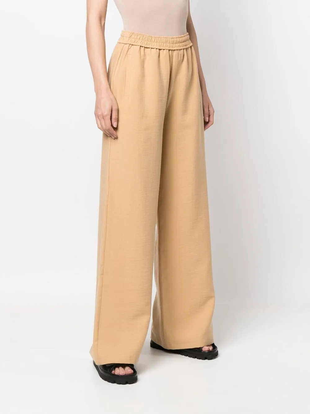  Rodebjer Jogginghose Mit Weitem Bein   Nude 