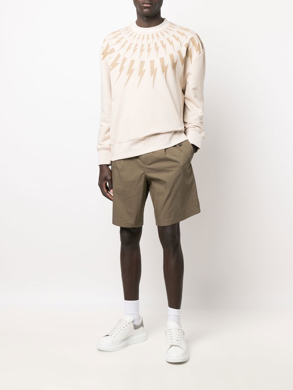 Neil Barrett Formele shorts - Groen