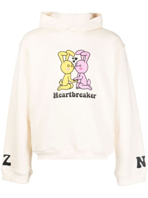 Natasha Zinko Heartbreaker graphic-print hoodie