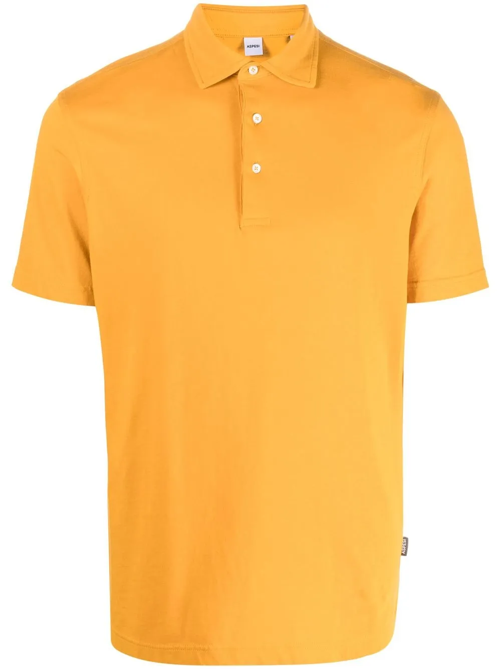 

ASPESI playera tipo polo con etiqueta del logo - Naranja