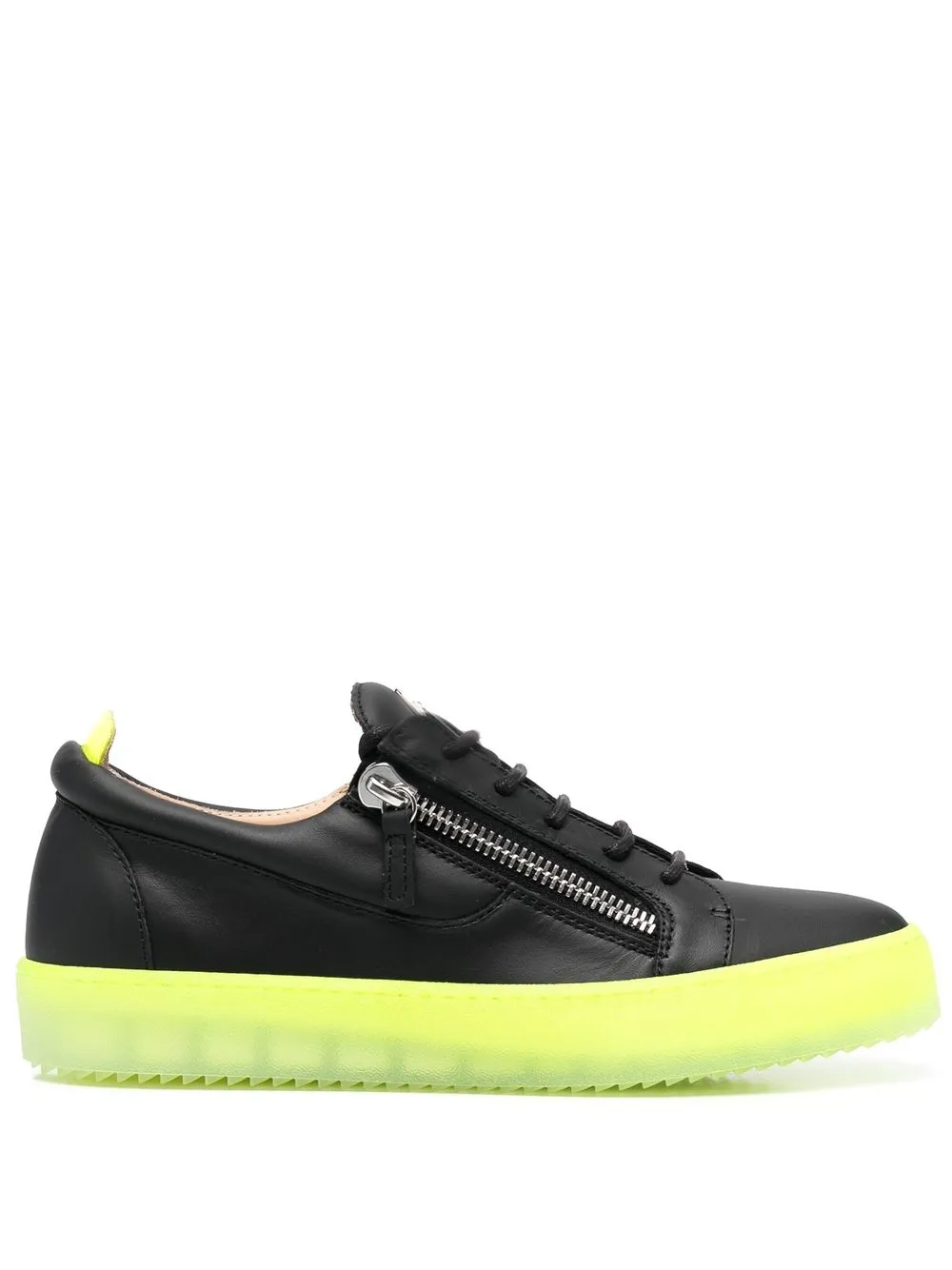 

Giuseppe Zanotti contrasting-sole low-top sneakers - Black