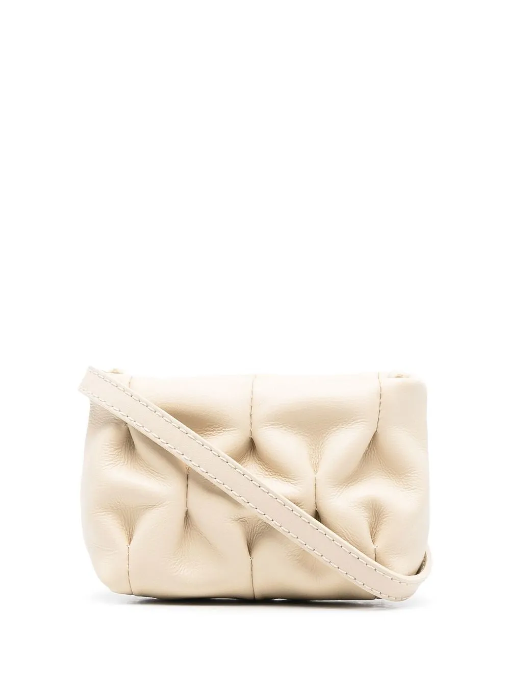 

Coccinelle gathered-detail mini bag - Neutrals