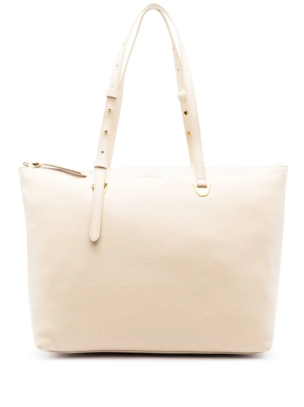 

Coccinelle tote Lea mediano - Blanco