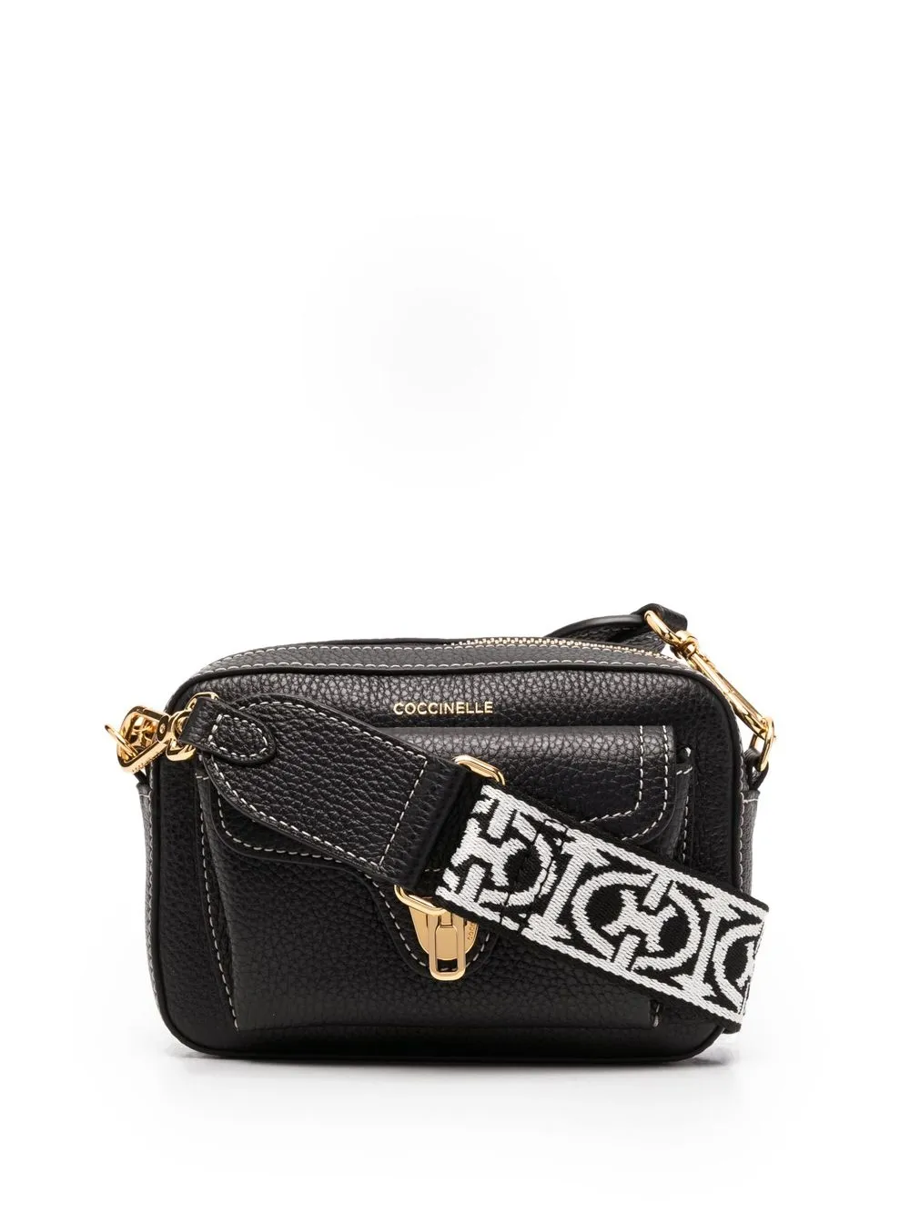 

Coccinelle bolsa crossbody Beat Soft pequeña - Negro