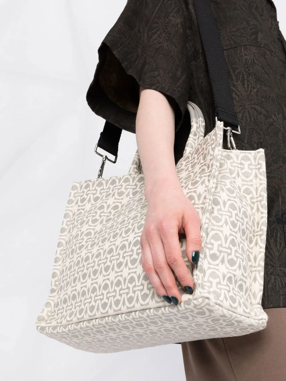 Coccinelle Never Without You Tote Bag In Grey ModeSens