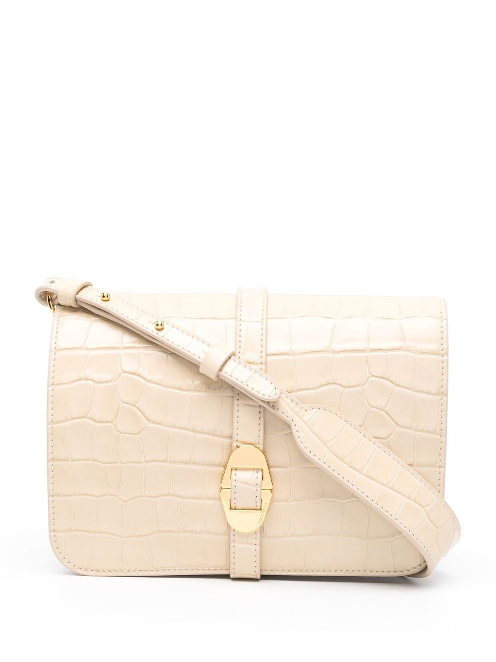 

Coccinelle CoccinelleCosima crocodile-embossed crossbody bag - Neutrals