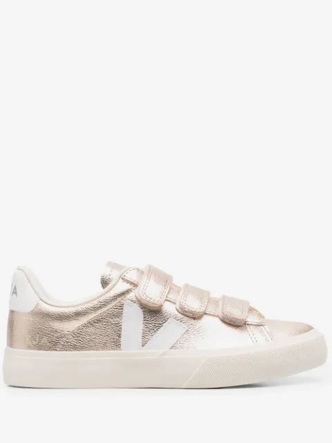 VEJA Recife metallic touch-strap sneakers