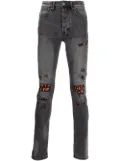 Ksubi ripped-detail skinny jeans - Black