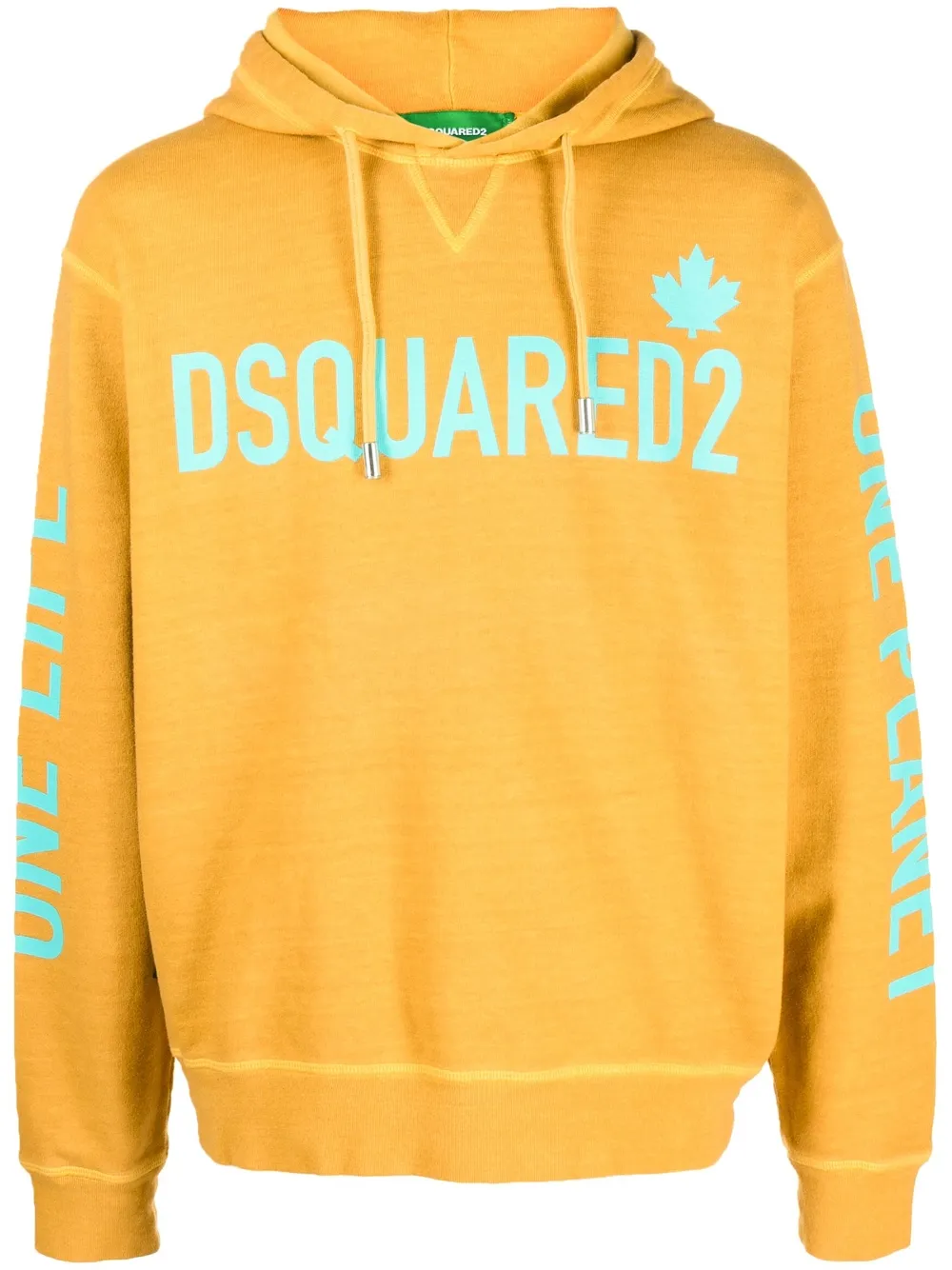 

Dsquared2 hoodie con logo estampado - Amarillo