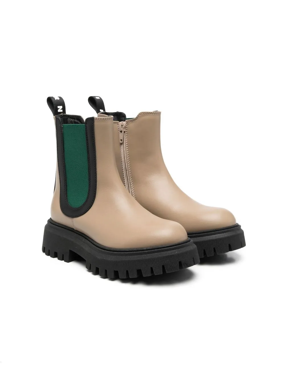 

Marni Kids botas chelsea con cierre - Neutro