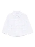 Patachou checked shirt - White