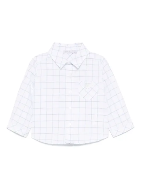 Patachou camisa con cuadros estampados