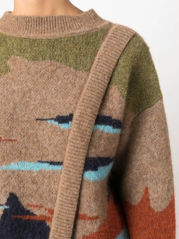 Henrik Vibskov Wrap Knit Long Cardigan 