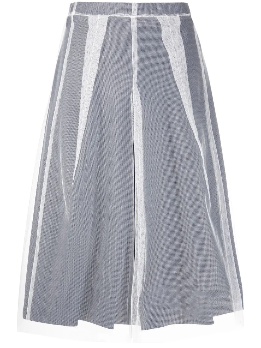 

Maison Margiela high-waisted flared skirt - Blue