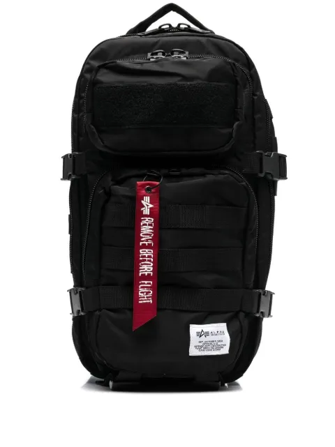 Alpha Industries multi-pocket backpack