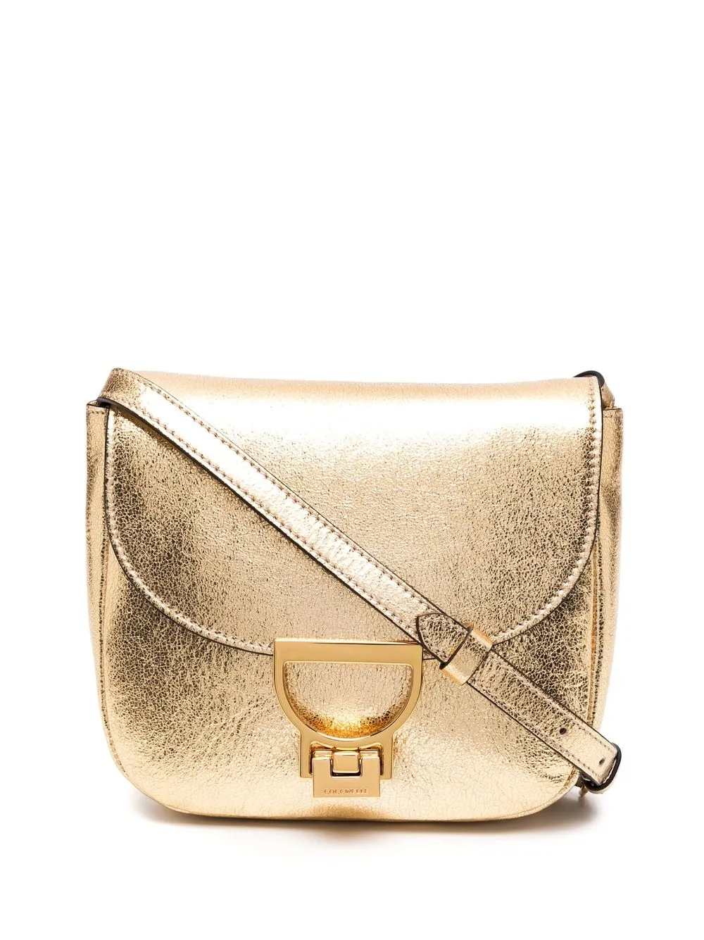 

Coccinelle metallic-effect crossbody bag - Yellow