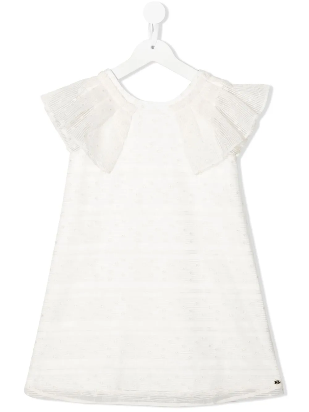 

Tartine Et Chocolat ruffle-trim cotton dress - White