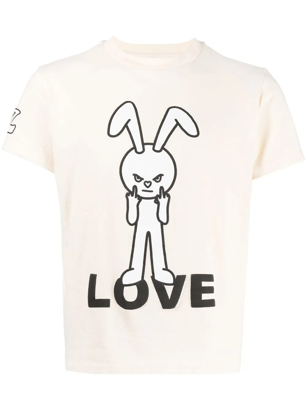 

Natasha Zinko playera Love Bunny - Neutro