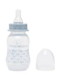 Emporio Armani Kids logo-print baby bottle - Blue