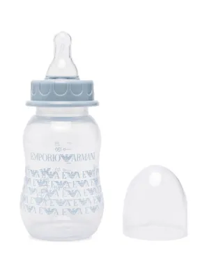 logo print baby bottle