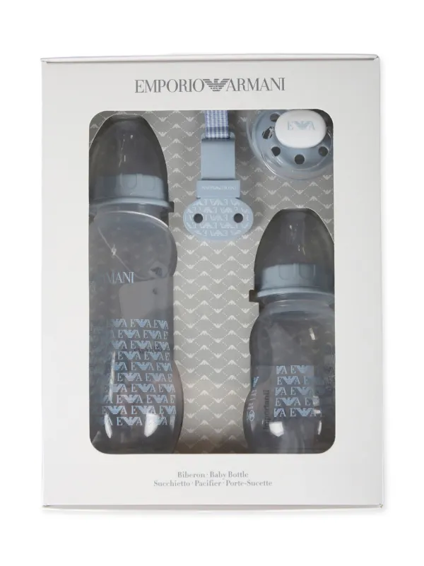 Armani baby bottle gift set best sale