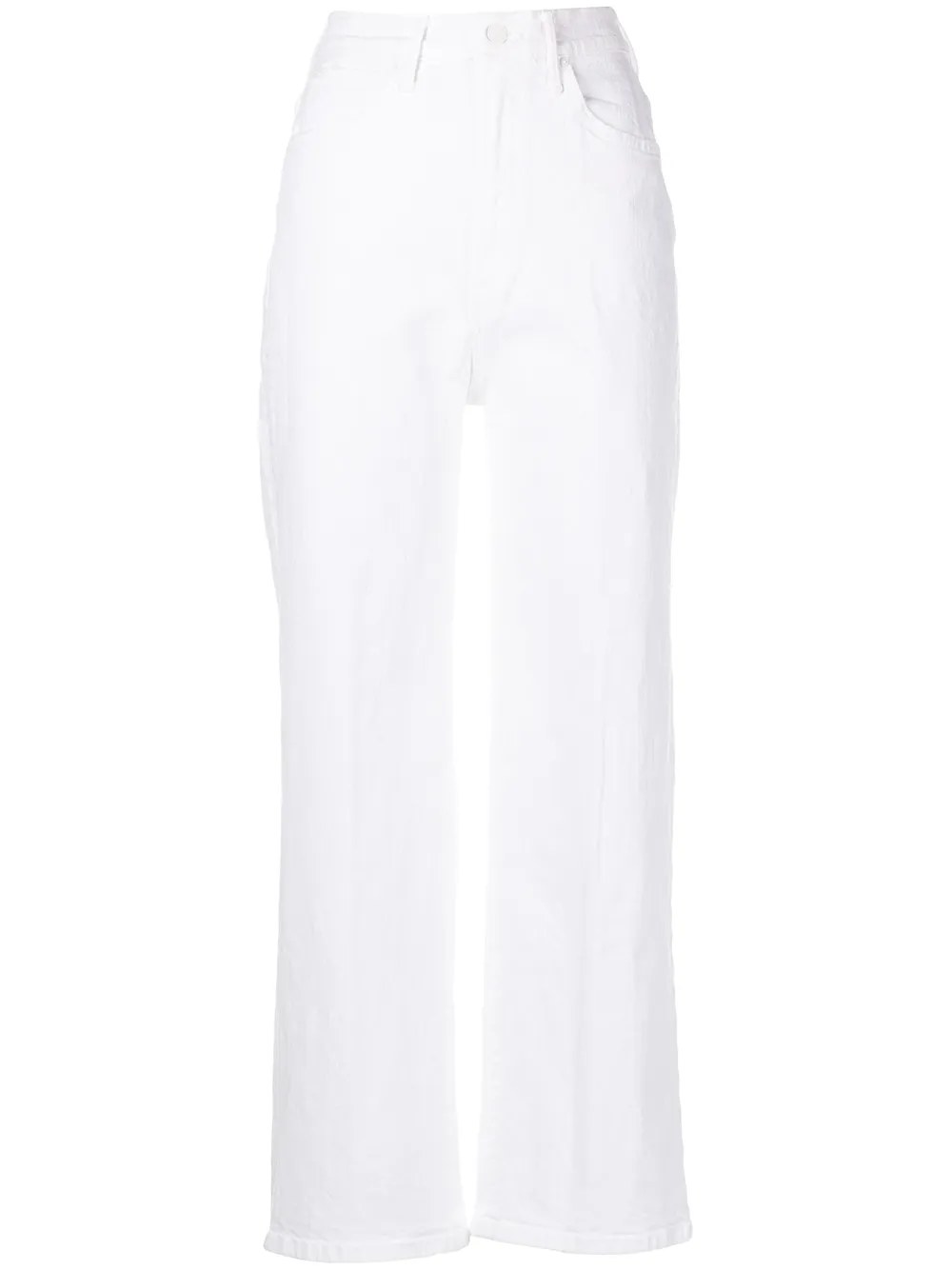 

MOTHER jeans anchos con tiro alto - Blanco