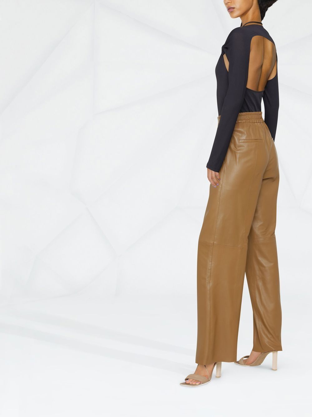 Jacquemus knotted cut-out bodysuit Women