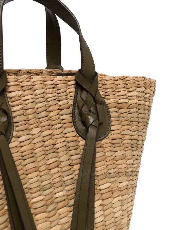 Ulla Johnson Seaview Straw Day Basket Basket - Farfetch