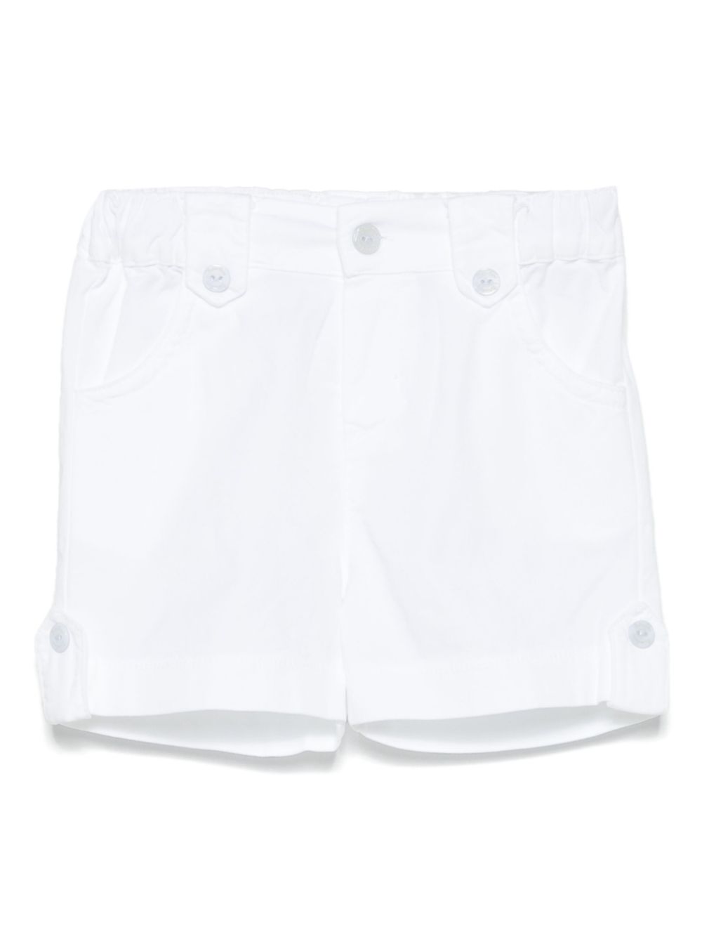 Patachou twill-weave shorts - White