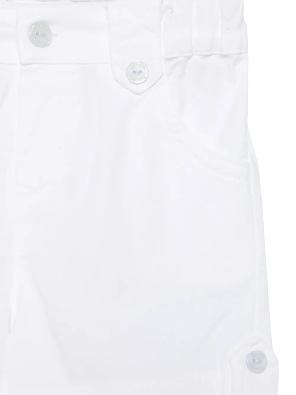 Patachou Shorts met twill weving Wit