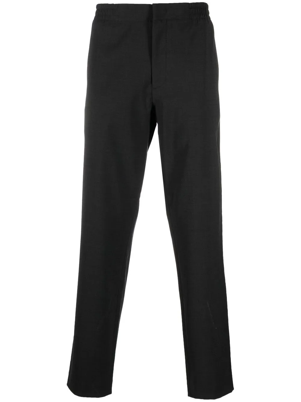 

Theory mid-rise wool-blend tailored trousers - Grey